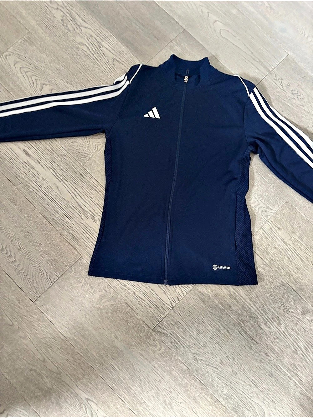 adidas AEROREADY Men's Performance Jacket in Blue Like New